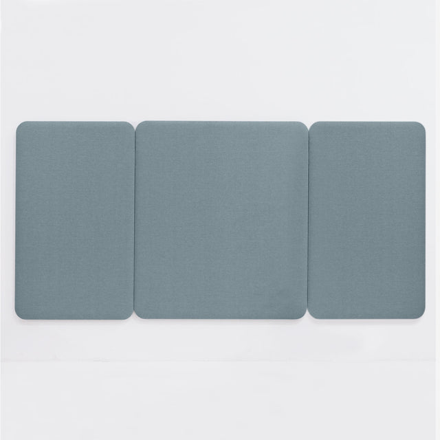 Cabecero modular 230cm Tapizado Azul - Libra 49 Slowdeco