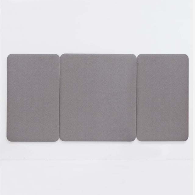 Cabecero modular 230cm Tapizado Gris - Libra 50 Slowdeco