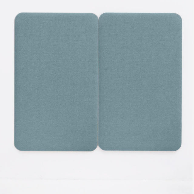 Cabecero modular 140cm Tapizado Azul - Libra 49 Slowdeco