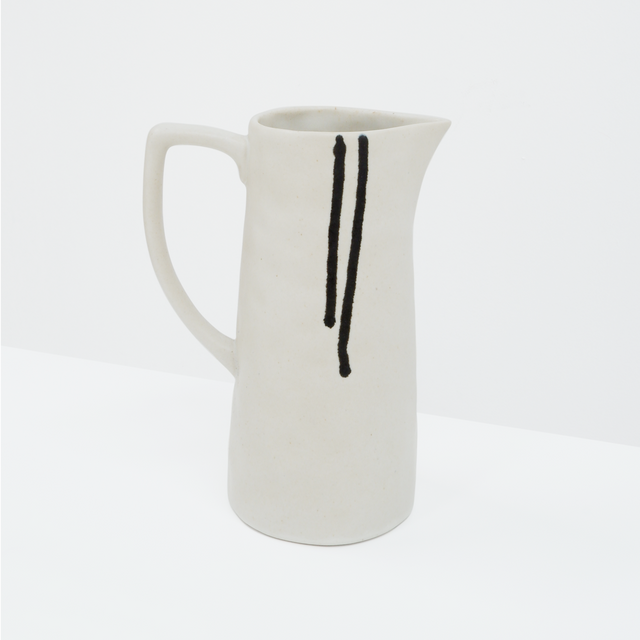 Jarra cerámica color Negro Romancer Ofe