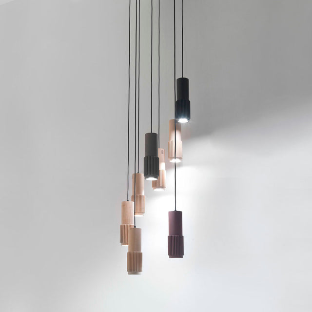 Lámpara colgante individual Quela Fokobu