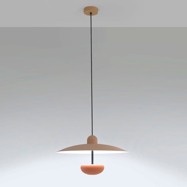 Lámpara colgante Julia Teja Negro Fokobu