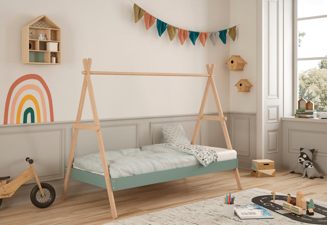 Como decorar una habitación infantil con un estilo natural