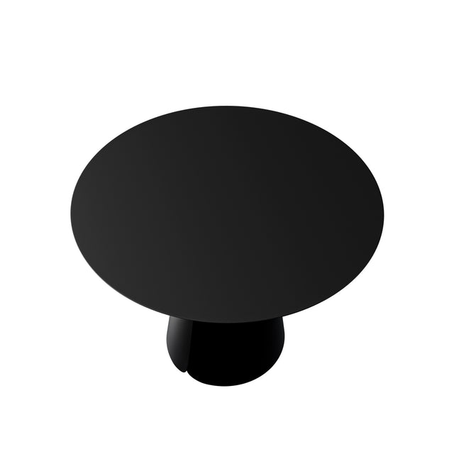 Mesa redonda 100cm Negro Dali