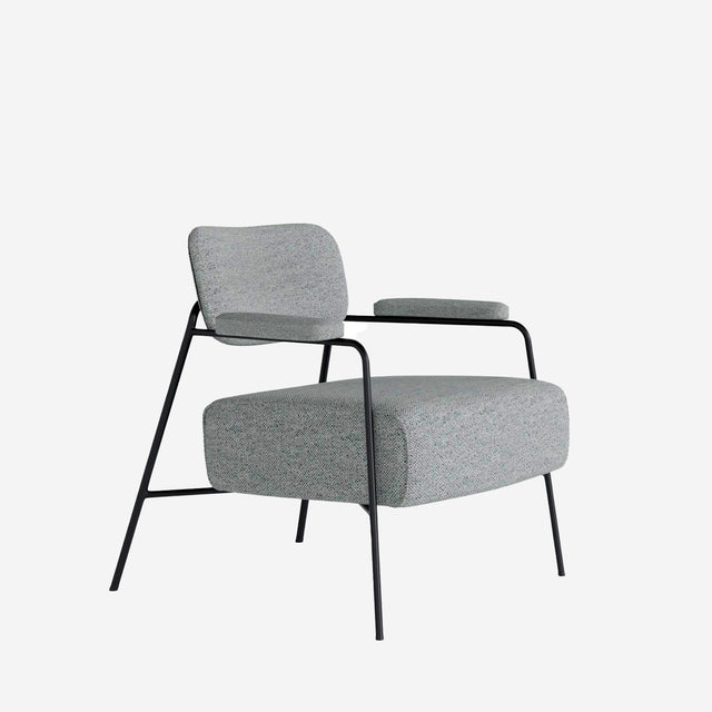 Fauteuil Bred gris clair