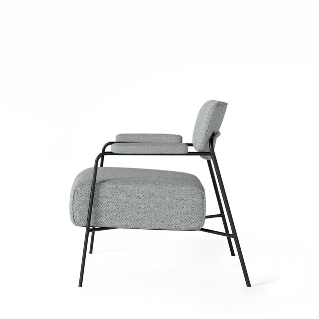 Fauteuil Bred gris clair