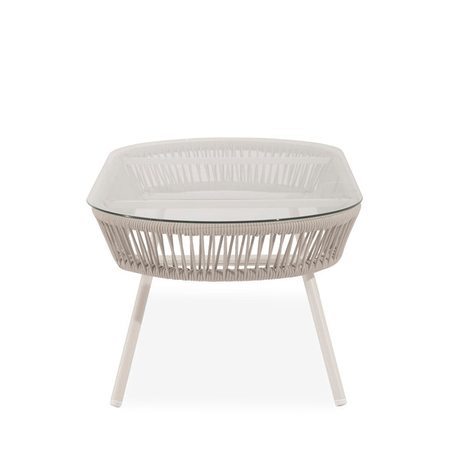 Conjunto de Jardín Salónica Beige | Sofá & Sillones & Mesa Centro