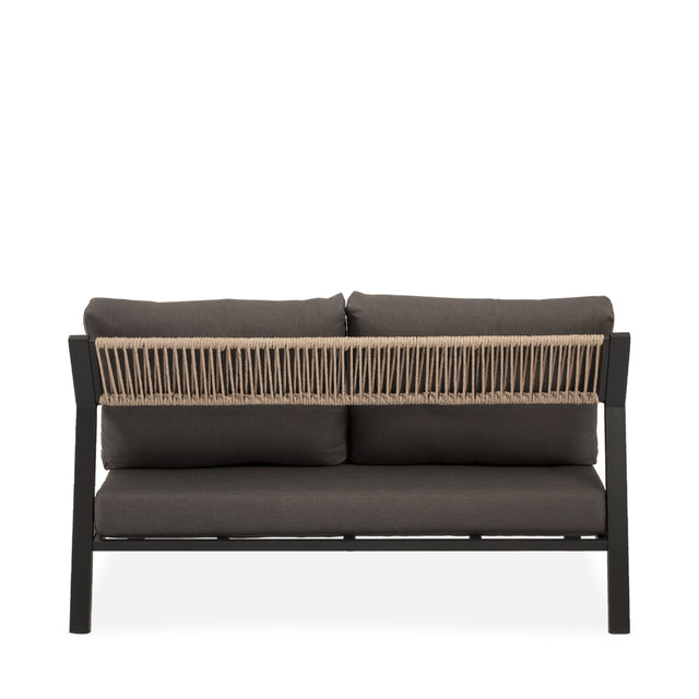 Conjunto de Jardín Muscat Gris Antracita | Sofá & Sillones & Mesa Centro