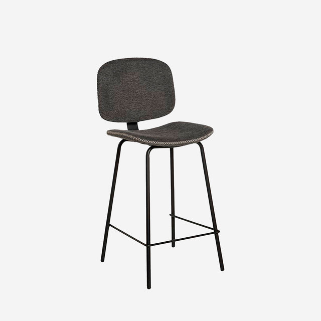 Tabouret Loga gris foncé