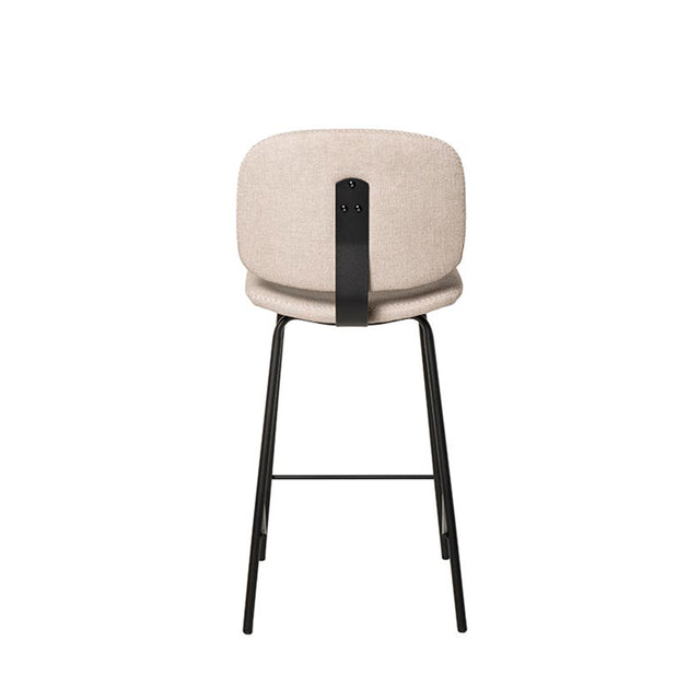 Marc white/black high stool