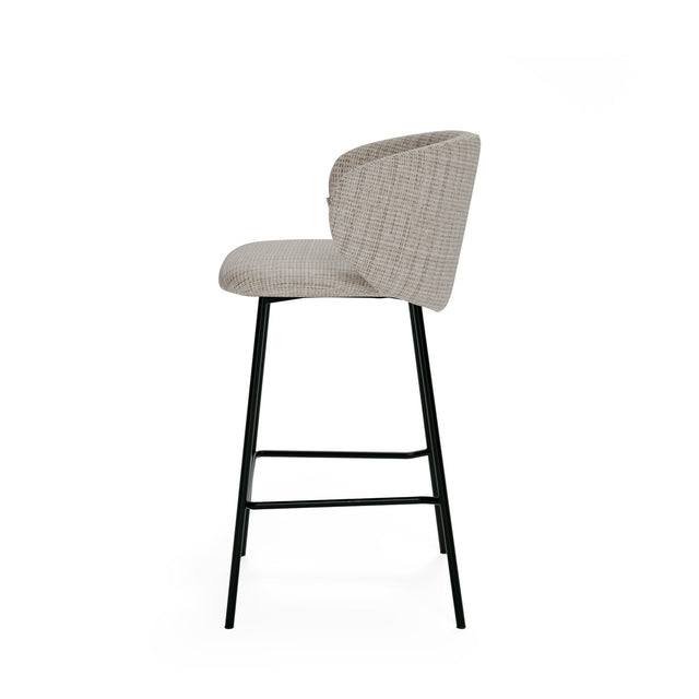 Tabouret Meri Taupe