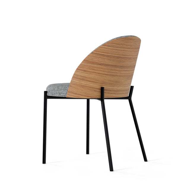 Silla Tapizada Casandra Gris