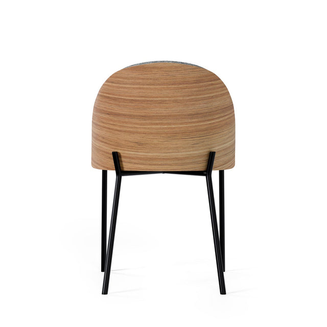 Silla Tapizada Casandra Gris