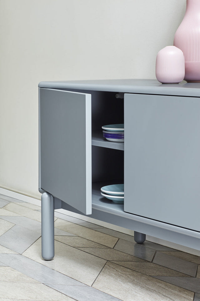 Corvo TV cabinet 180cm Pearl Gray