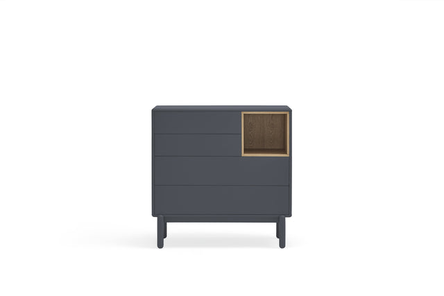 Cómoda Corvo 90 Gris Antracita