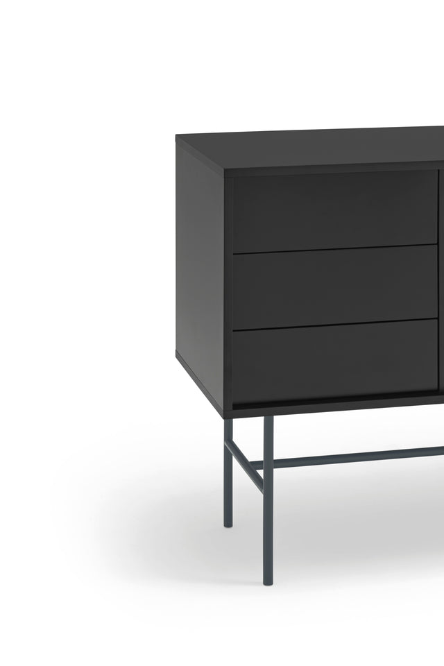 Aparador Nube 140 Gris antracita