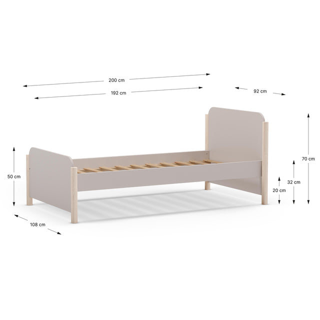 Dani White Bunk Bed 90x190cm