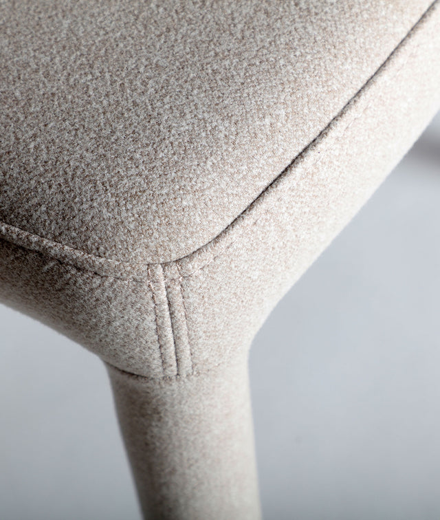 Silla Tapizada Dizier Blanco Roto