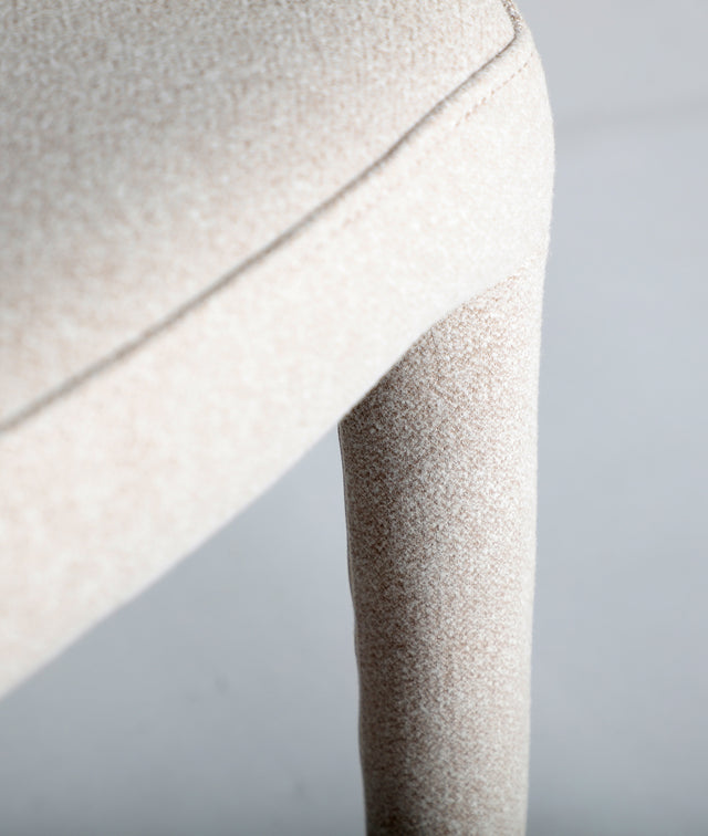 Silla Tapizada Dizier Blanco Roto