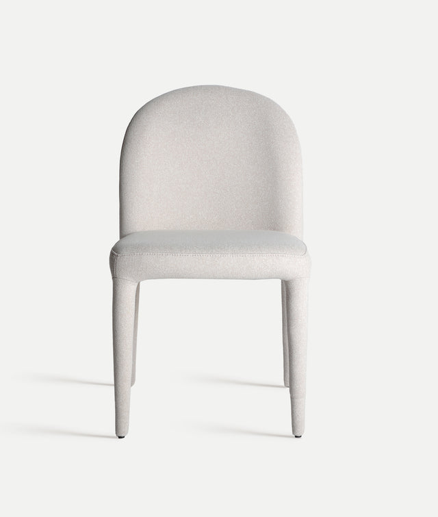Silla Tapizada Dizier Blanco Roto