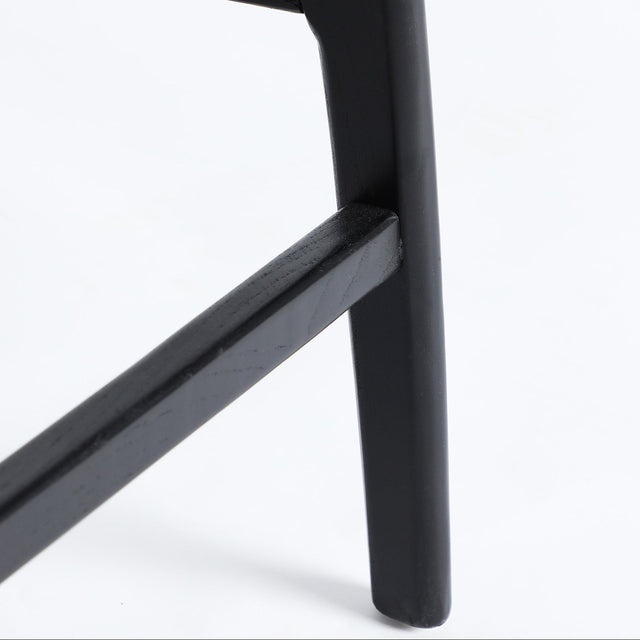 Taburete Alto Hasloch Negro