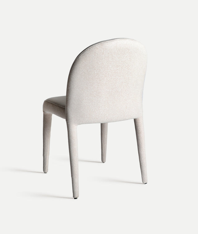 Silla Tapizada Dizier Blanco Roto