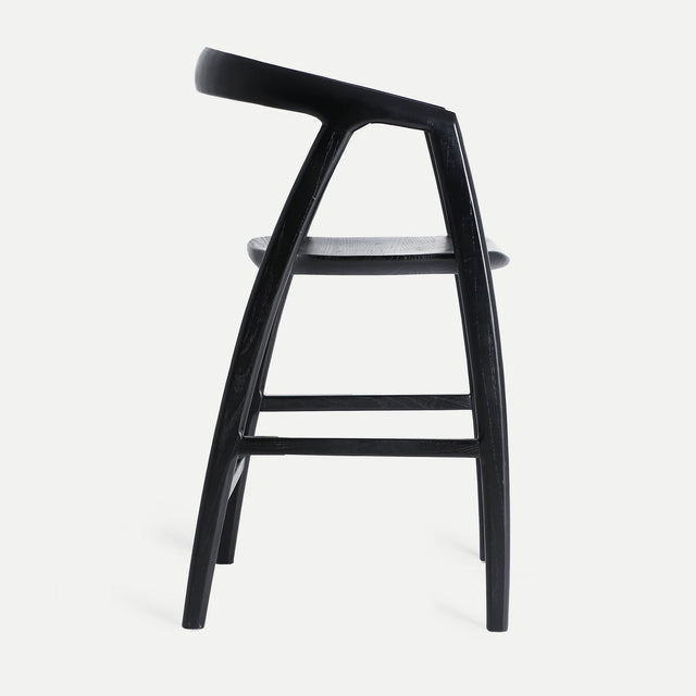 Taburete Alto Hasloch Negro