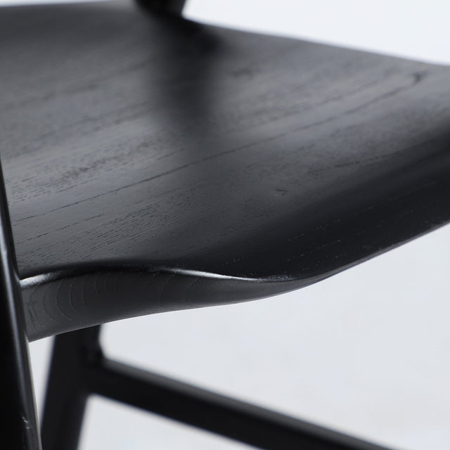 Taburete Alto Hasloch Negro