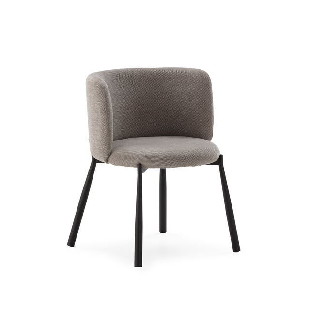 Butaca Tapizada Ginny Gris