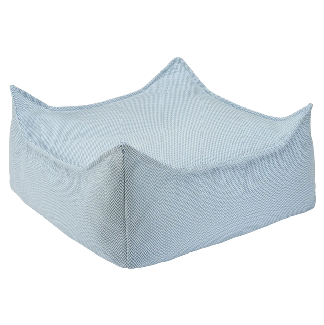 Azure Outdoor cuadrado otomano