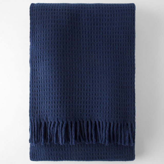 Manta Basics Waffle Azul Marino