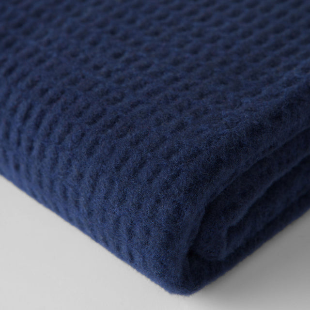 Manta Basics Waffle Azul Marino