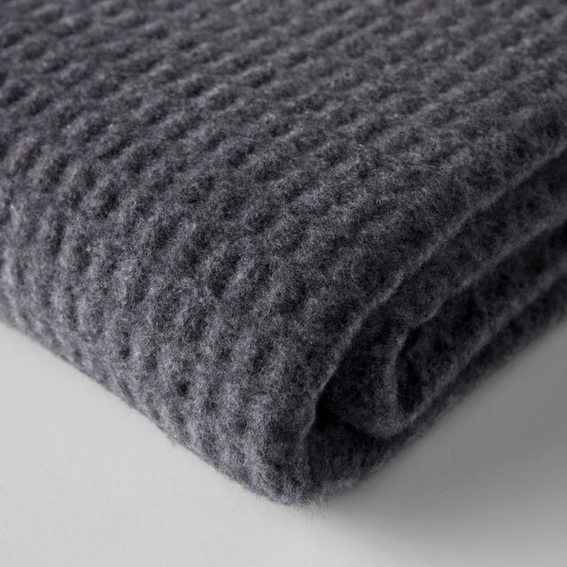 Manta Basics Waffle Gris Oscuro