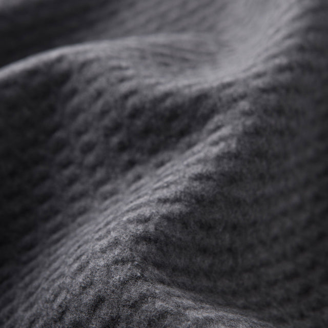 Manta Basics Waffle Gris Oscuro