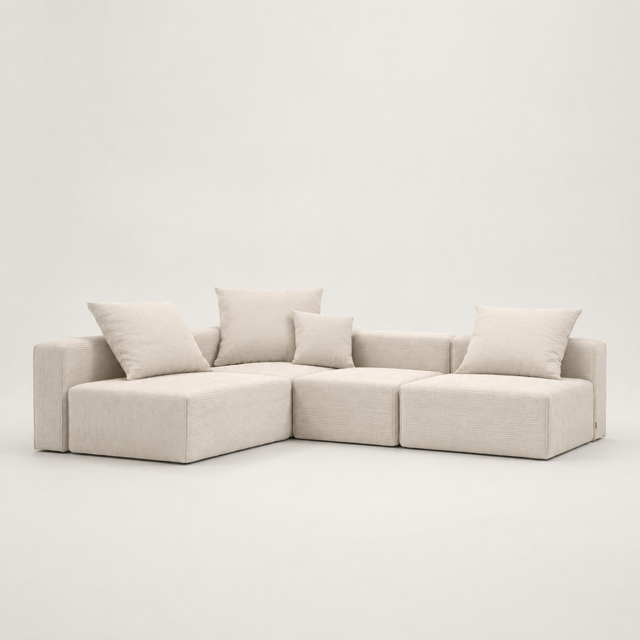 Sofá Modular Bard L con Chaise Longue