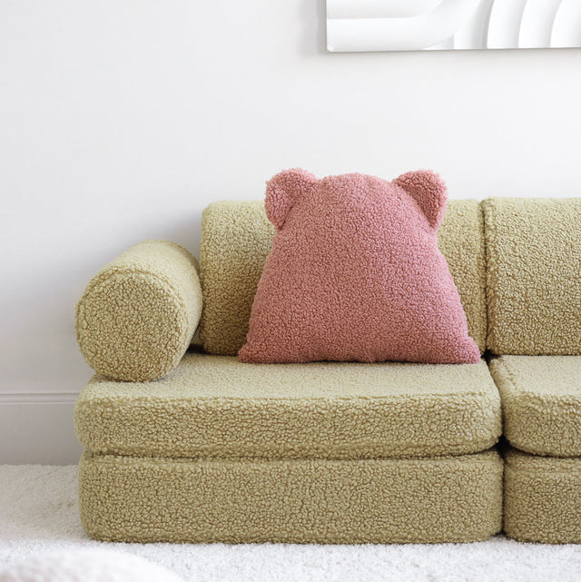 Cojín de oso de guayaba