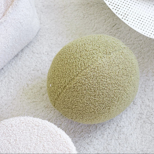 Cojín de bola de matcha