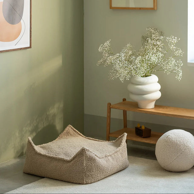 Otomana de la cuadrícula de galletas