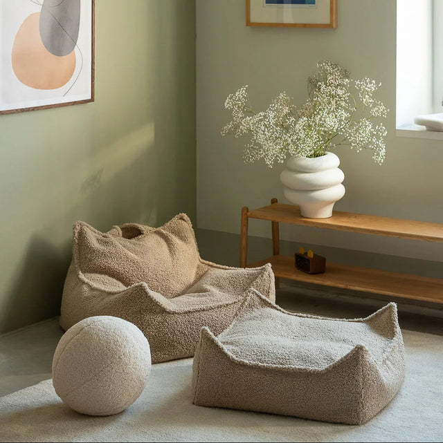 Otomana de la cuadrícula de galletas