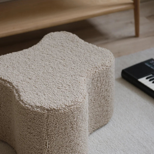 Pouffe de nubes de galletas