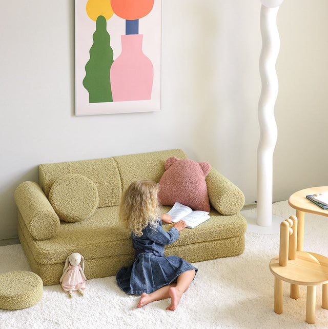 Cojín de oso de guayaba