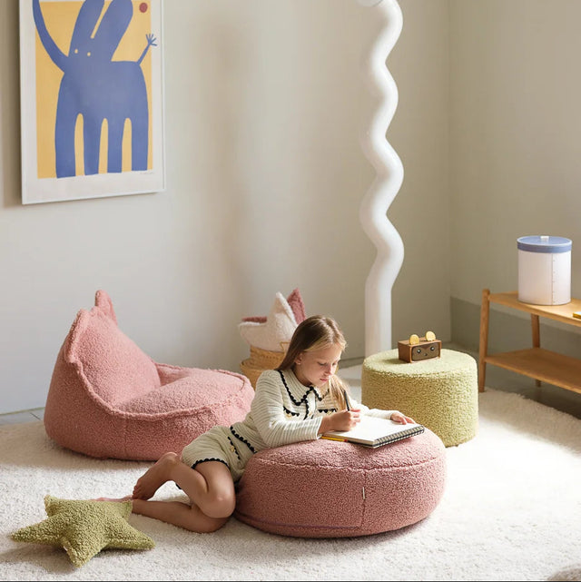 Guava Bear Beanbag y otomana