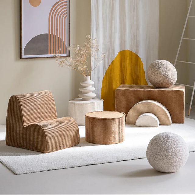 Silla de nubes de toffee