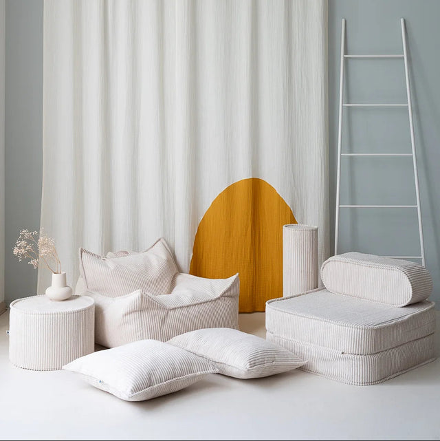 Cojín de rollo de malvavisco