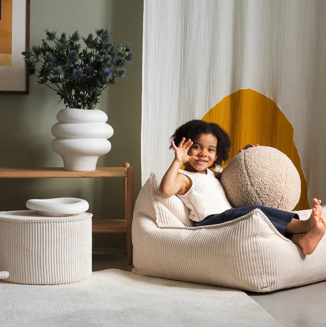 Pouffe de malvavisco