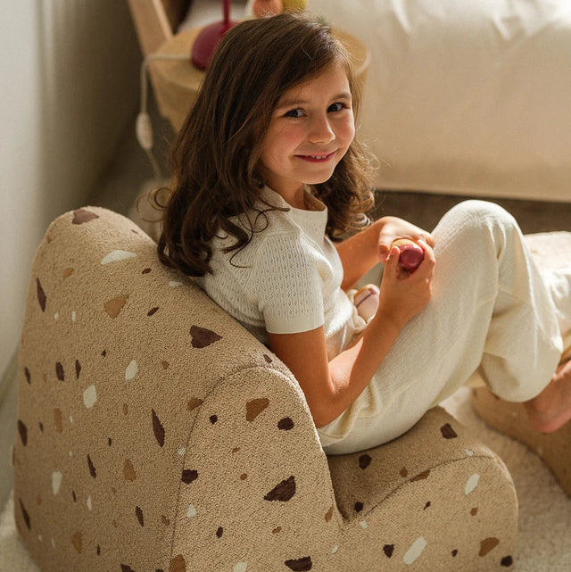 Silla de nube de arena de terrazo
