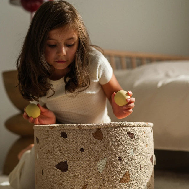 Terrazzo Sand Pouffe