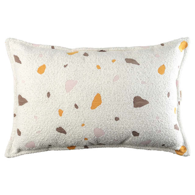 Bolster de mármol de terrazo