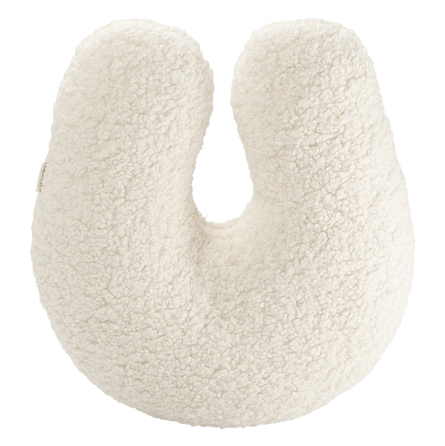 Almohada de color blanco crema