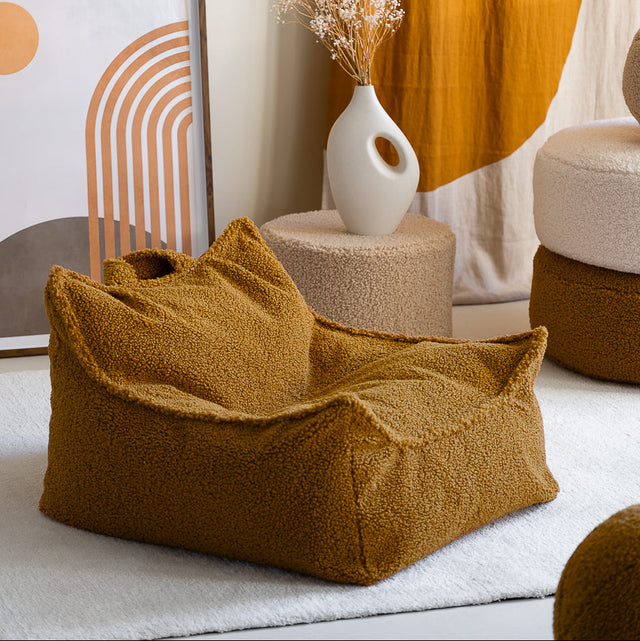 Silla de maple de frijol